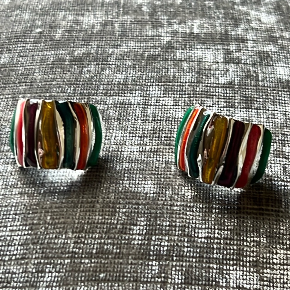 Rainbow earrings